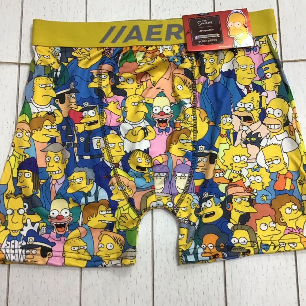 Limited Edition The Simpsons performance boxer briefs